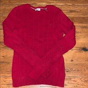 IZOD Red Sweater Medium